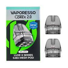 Vaporesso Corex 2.0 Luxe X Series 0.8 Replacement Pods 5mL 2pk