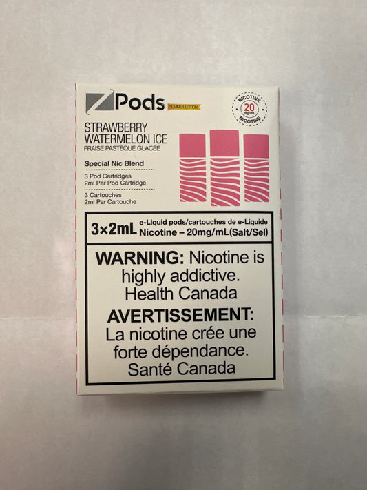 Zpods Strawberry Watermelon Ice 20mg/mL (Provincial)