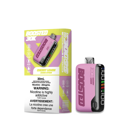 Boosted 30K Cherry Lemon Disposable 20mg/ml (Provincial)
