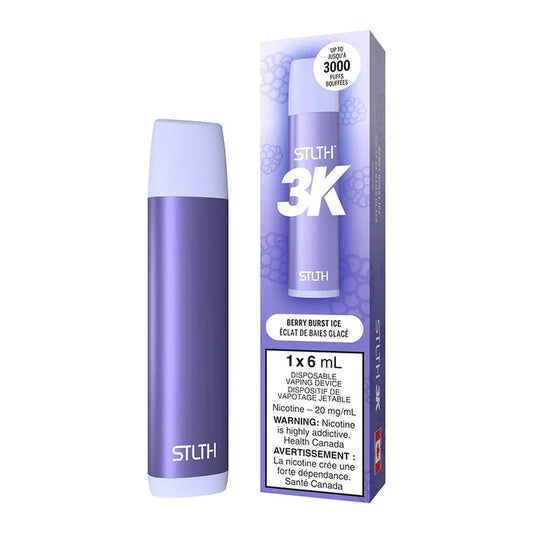 Stlth 3k Berry Burst Ice 20mg/mL disposable (Provincial)