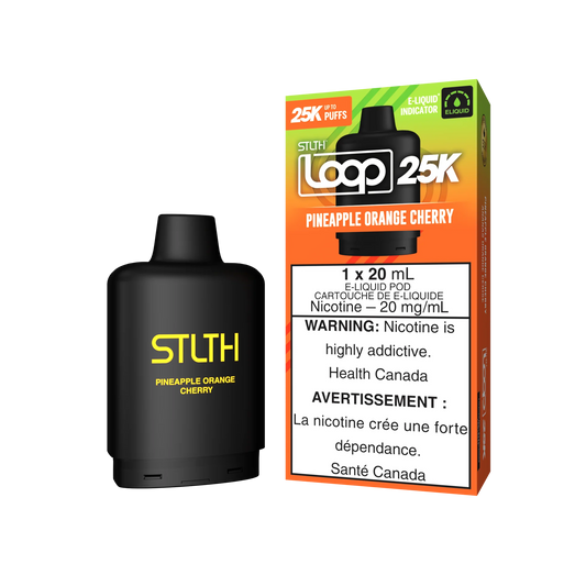 Stlth Loop Pod 25k Pineapple Orange Cherry 20mg/ml (Provincial)