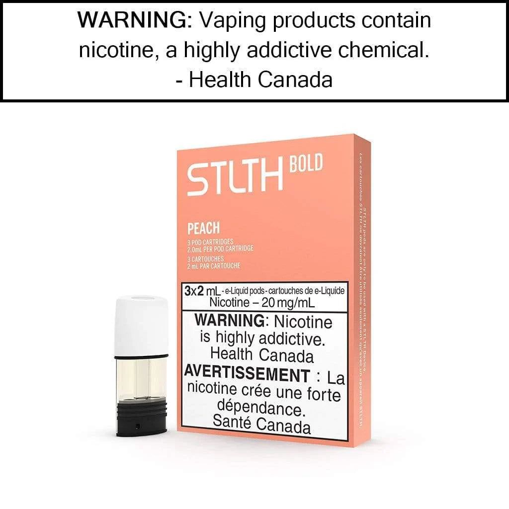 Stlth pods Peach Bold 20mg/mL (Provincial)
