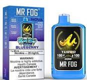 Mr Fog Nova Blue Razz Steezy Blueberry 36k 20mg/ml