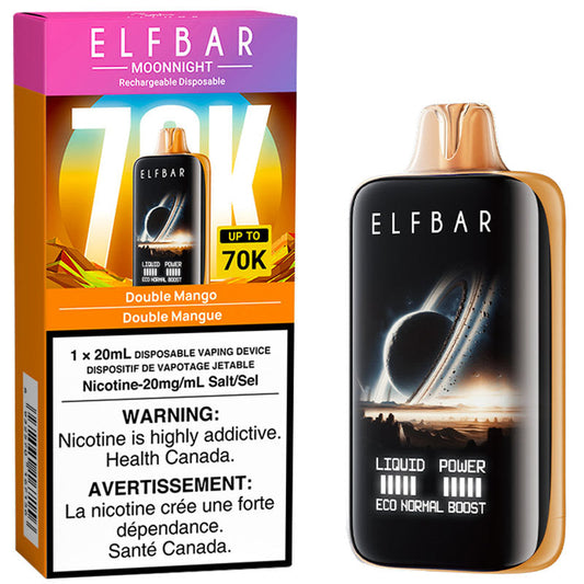 ELF BAR MoonNight 70k Double Mango 20mg/mL Disposable (Provincial)