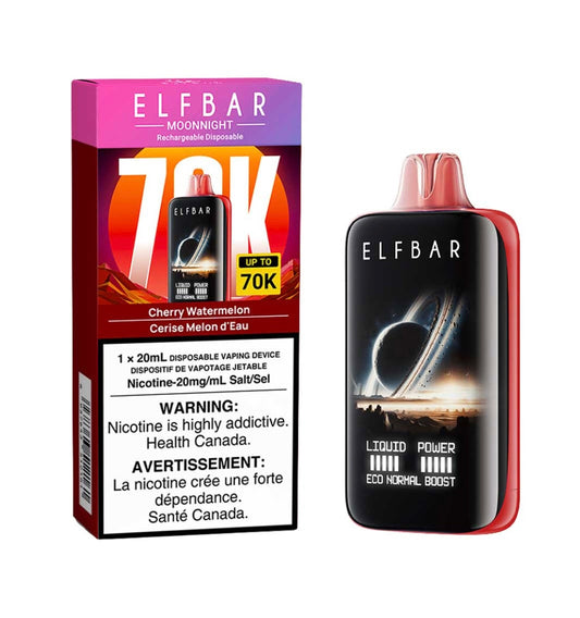 ELF BAR MoonNight 70k Cherry Watermelon 20mg/mL Disposable (Provincial)