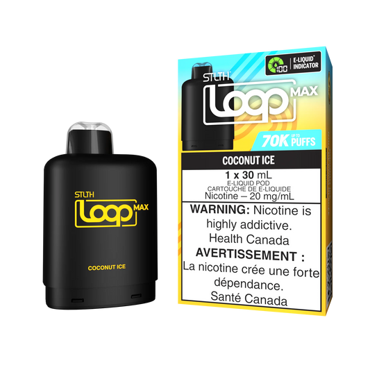 Stlth loop pod Max 70k Coconut Ice 20mg/ml (Provincial)