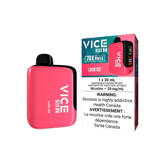 Vice Box 2 Lush Ice 70k puff 20mg/mL disposable (Provincial )
