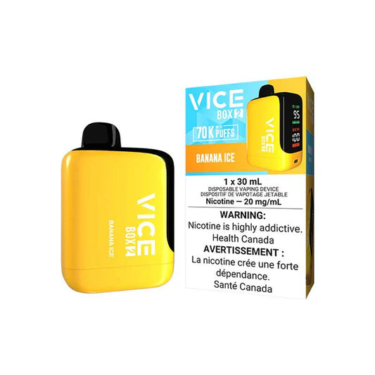 Vice Box 2 Banana Ice 70k puff 20mg/mL disposable (Provincial )