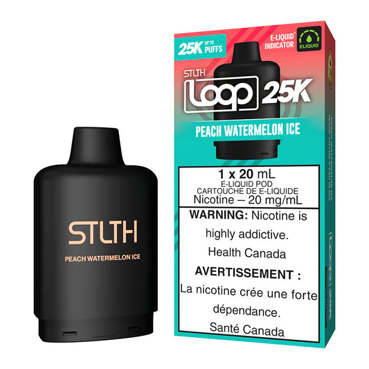 Stlth Loop Pod 25k Peach Watermelon Ice 20mg/ml (Provincial)