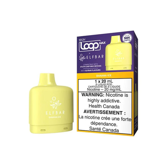 Stlth loop Max pod x Elfbar 50k Banana Ice 20mg/ml (Provincial)