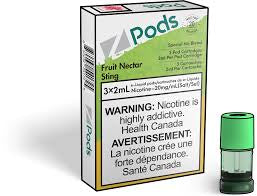 Zpods Fruit Nectar Sting (Sour Punch) 20mg/mL (Provincial)