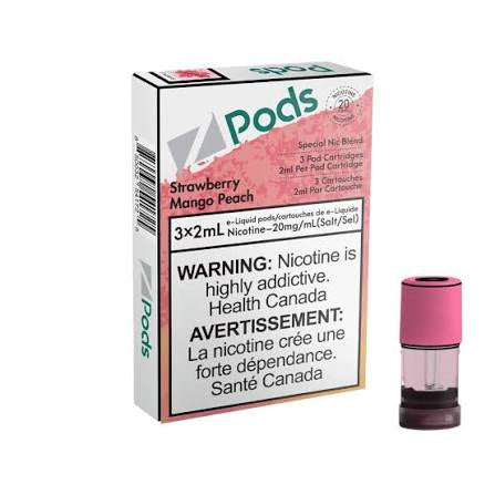 Zpods Strawberry Mango Peach 20mg/mL (Provincial)