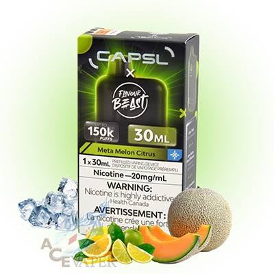 Capsl x Favour Beast 150k Meta Melon Citrus Iced 20mg/30ml Disposable (Provincial)