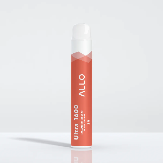 Allo ultra 1600 Strawberry Orange 20mg/mL disposable