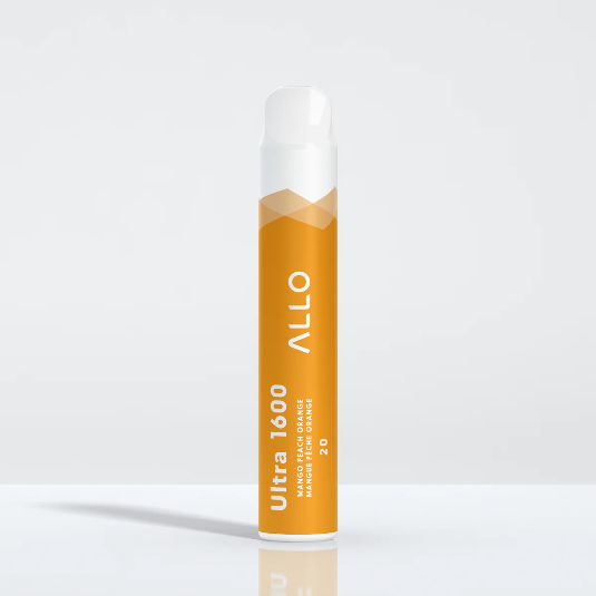 Allo ultra 1600 Mango Peach Orange 20mg/mL disposable (provincial)