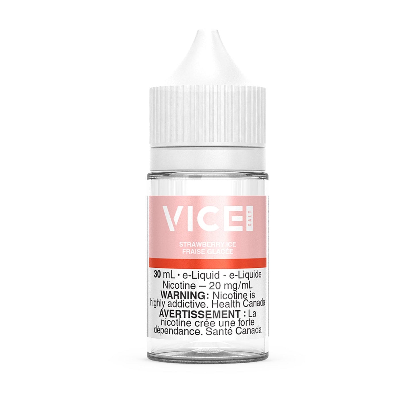 Vice Salt e-liquid Strawberry Ice 20mg 30mL