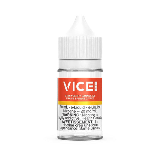 Vice Salt e-liquid Strawberry Banana Ice 20mg 30mL