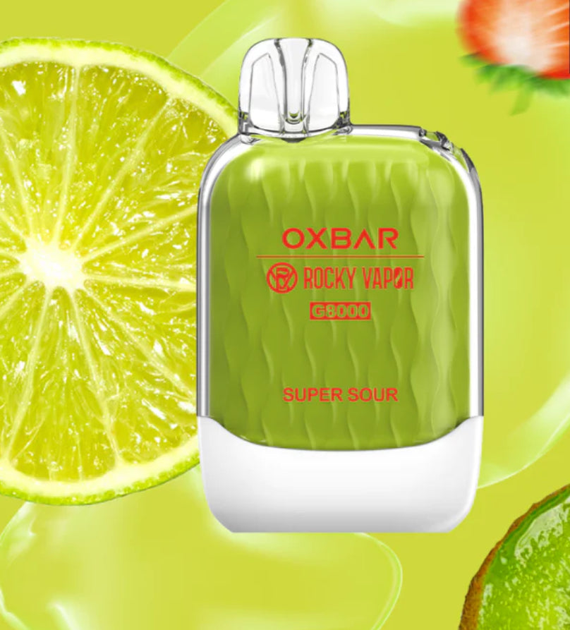 Oxbar G-8000 Super Sour 20mg/mL disposable