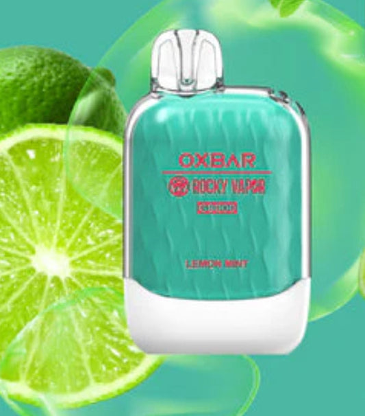 Oxbar G-8000 Lemon Mint 20mg/mL disposable