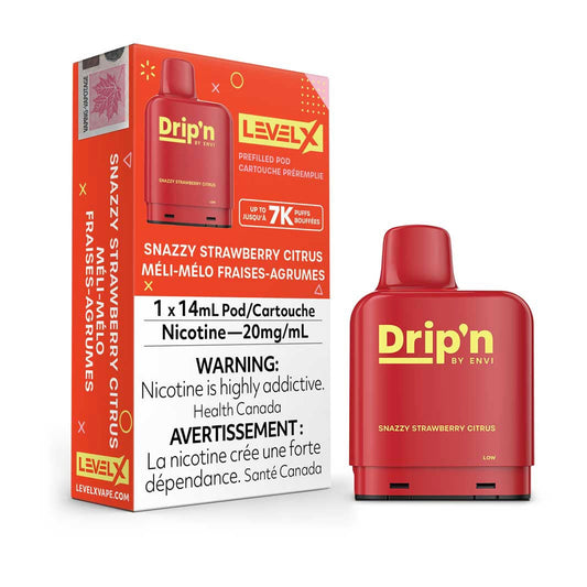 Drip’n LevelX Pod Snazzy Strawberry Citrus 20mg/mL