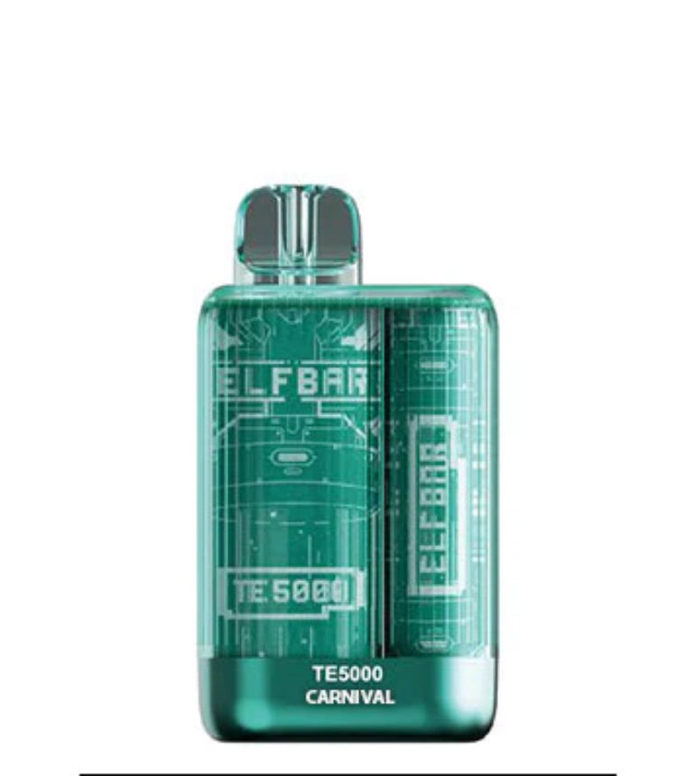 Elf Bar TE5000 Carnival 20mg/mL disposable