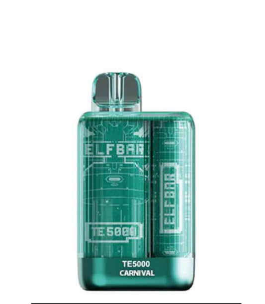 Elf Bar TE5000 Carnival 20mg/mL disposable