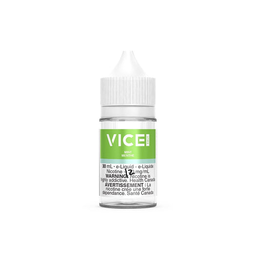 Vice Salt e-liquid Mint 12mg 30mL (Provincial)