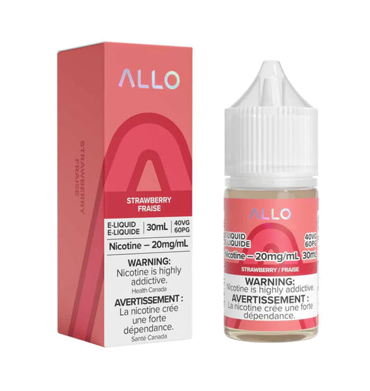 Allo E-Liquid Strawberry 20mg/mL 30mL