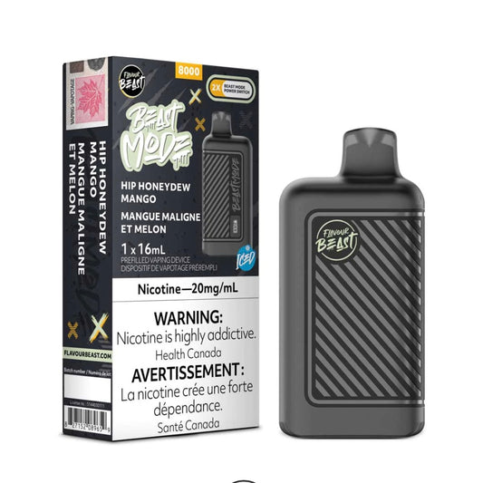 Flavour Beast Mode 8K Hip Honeydew Mango Iced 20mg/mL Disposable(provincial)
