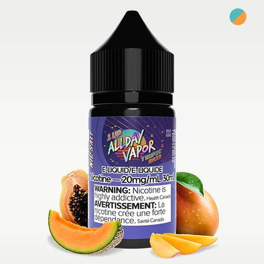 All day vapor e-liquid tropic raid 20mg/mL 30mL