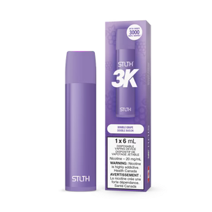 Stlth 3k Double Grape 20mg/mL disposable