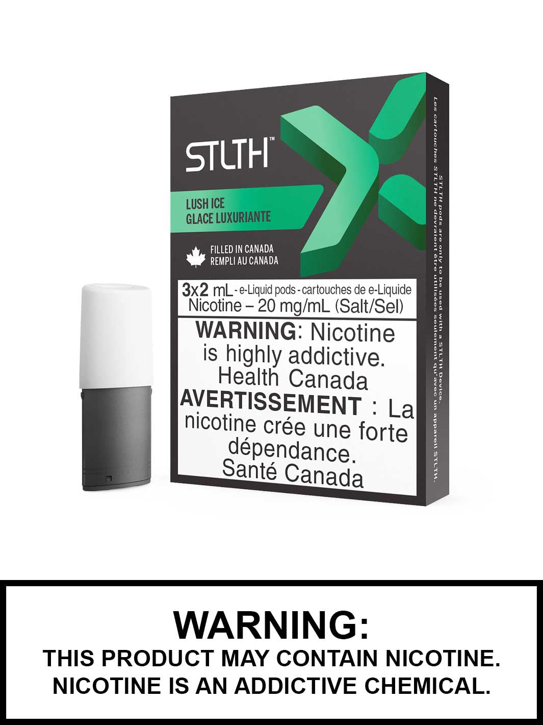 Stlth X pods lush ice 20mg/mL