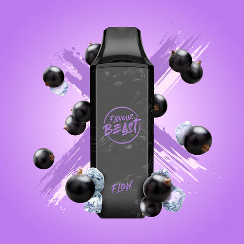 Flavour beast flow 4000 Bumpin’ Blackcurrant Iced 20mg/mL disposable (provincial)