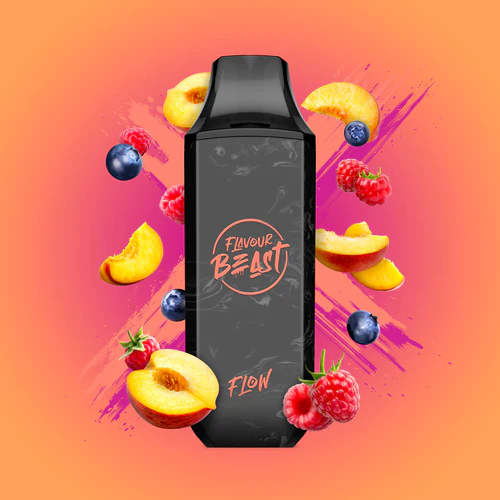 Flavour beast flow 4000 Packin’ Peach Berry 20mg/mL disposable