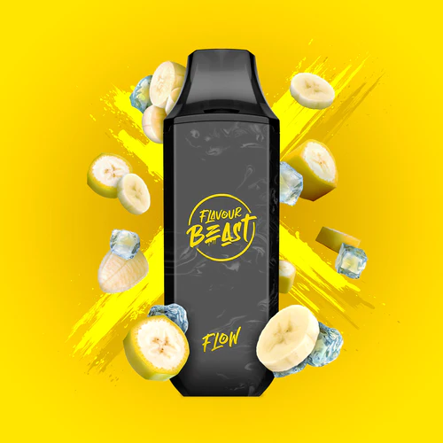 Flavour beast flow 4000 Bussin Banana Ice 20mg/mL disposable