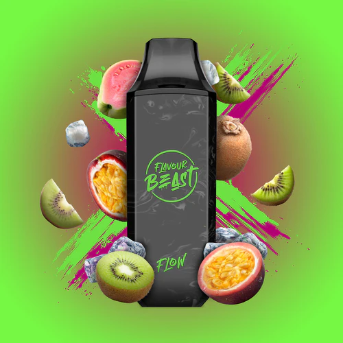 Flavour beast flow 4000 Kewl Kiwi Passionfruit Ice 20mg/mL disposable (Provincial)