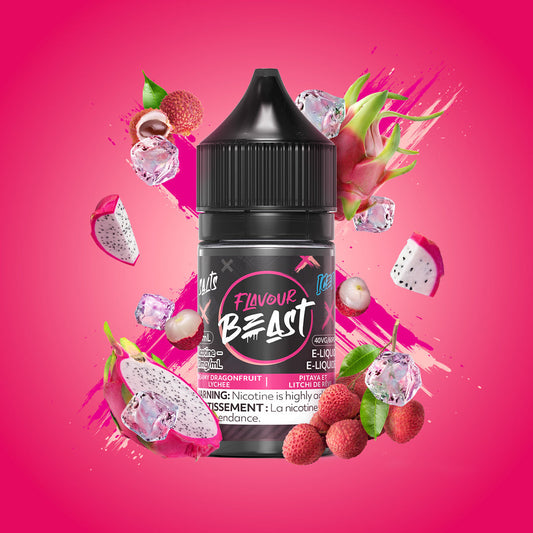 Flavour beast E-liquid Dreamy Dragonfruit Lychee Iced 10mg/ml 30ml