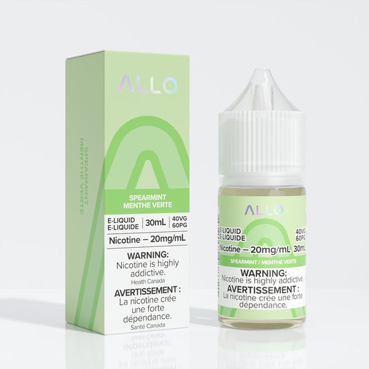 Allo e-liquid Spearmint 20mg/mL 30mL (Provincial)