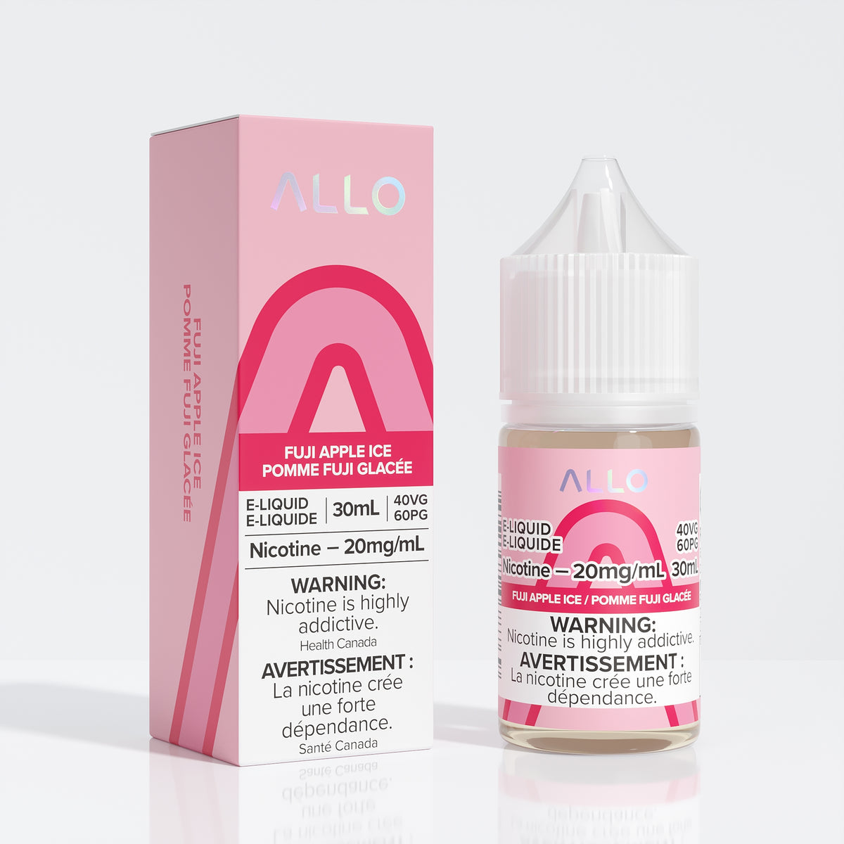 Allo e-liquid Fuji Apple Ice 20mg/mL 30mL