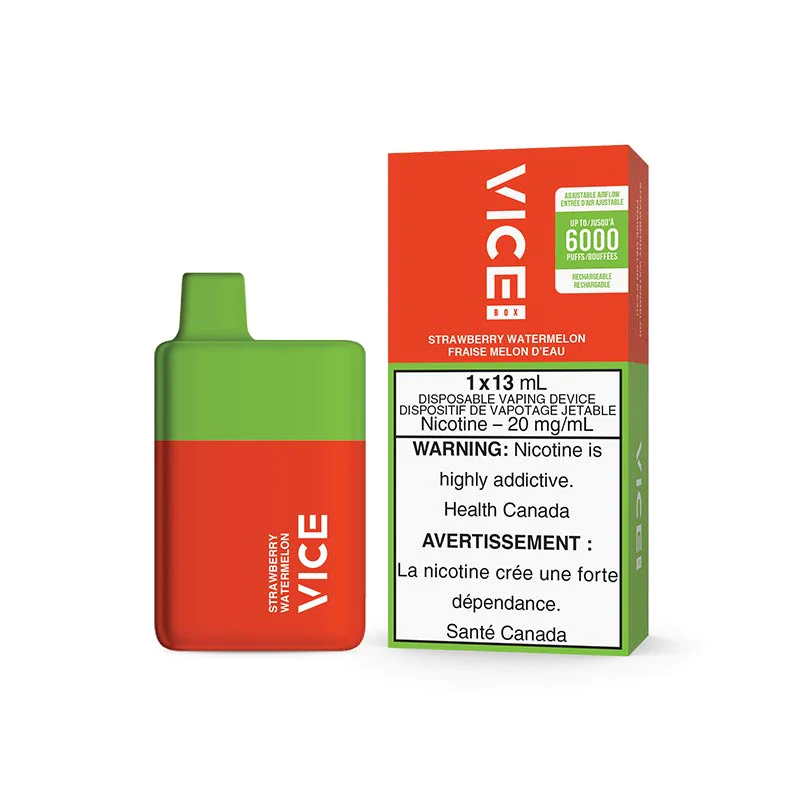 Vice box 6000 Strawberry Watermelon 20mg/mL disposable