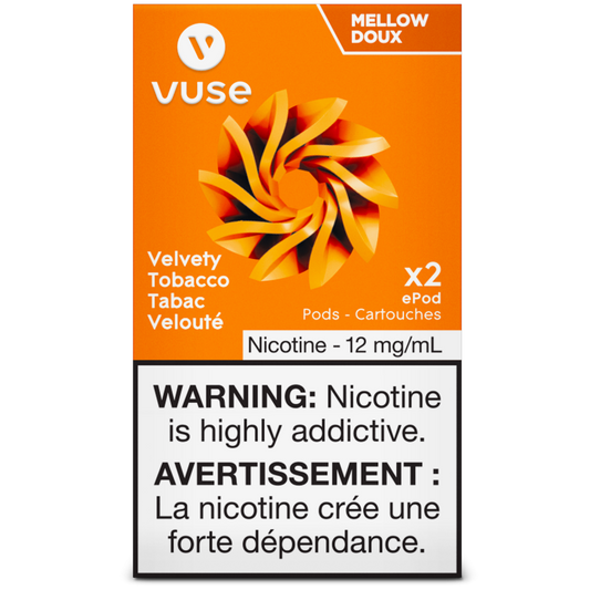 Vuse epod velvety tobacco mellow 12mg/mL ×2