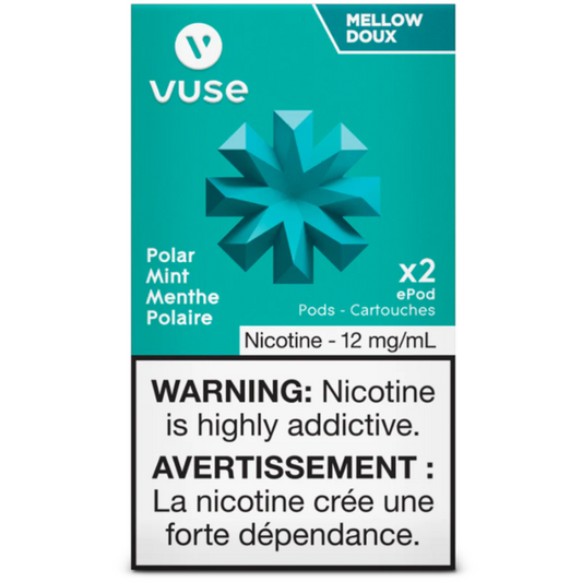 Vuse epod polar mint mellow 12mg/mL ×2