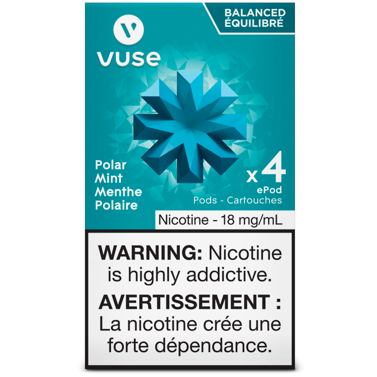 Vuse epod polar mint 20mg/mL ×4 (New provincial tax)