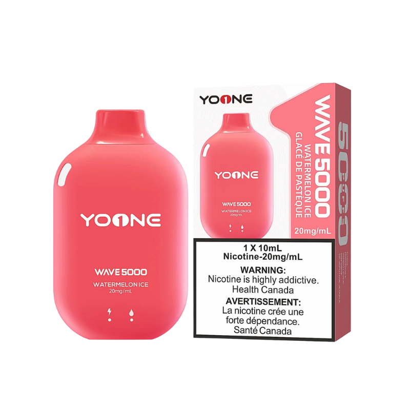 Yoone wave 5000 Watermelon Ice 20mg/mL disposable