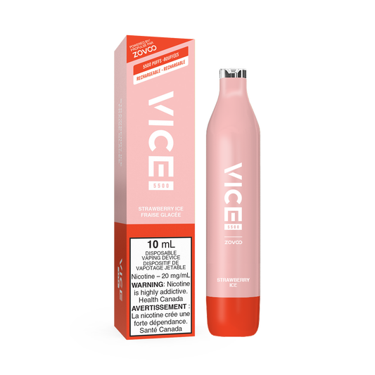 Vice 5500 Strawberry Ice 20mg/mL disposable