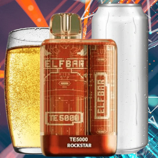 Elf Bar TE5000 Rockstar disposable 20mg/mL disposable