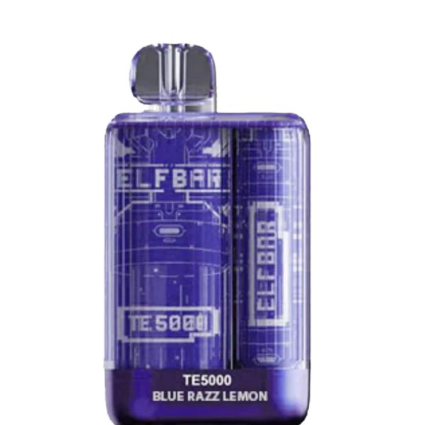 Elf Bar TE5000 Blue razz lemon disposable 20mg/mL disposable