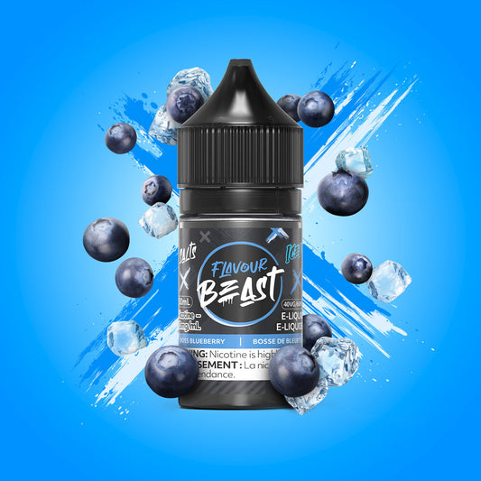 Flavour Beast E-liquid Boss Blueberry Iced 20mg/mL 30mL (Provincial)