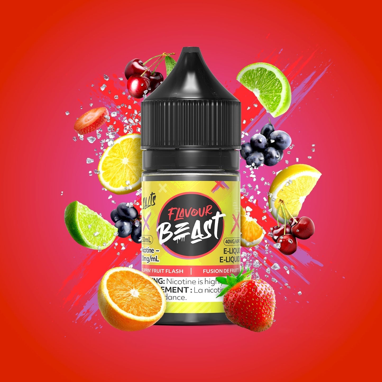 Flavour Beast E-liquid Flippin’ Fruit Flash 20mg/mL 30mL