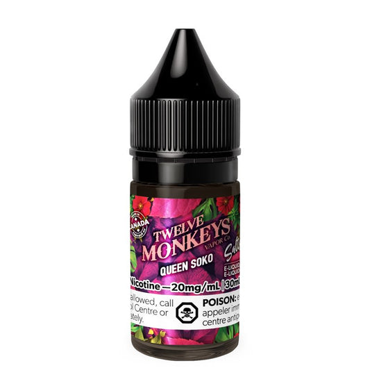 Twelve Monkeys Queen Soko e-liquid 20mg/mL 30 mL